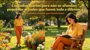 Cuidados diários durante o luto: pequenas atitudes que ajudam a evitar a depressão