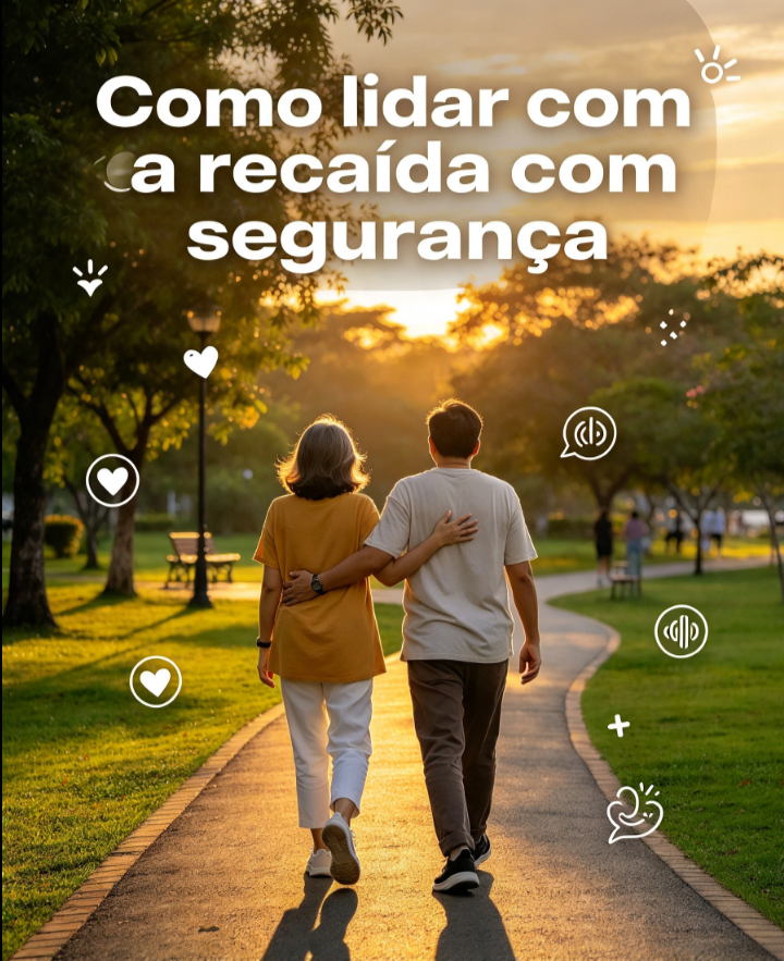 Como lidar com a recaída com segurança e seguir em frente