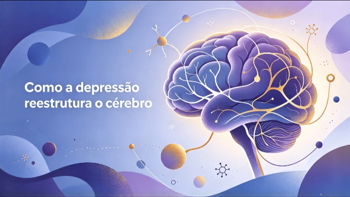 Como a depressão reestrutura o cérebro: o que realmente acontece