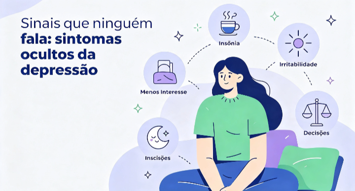 Sintomas ocultos da depressão: sinais que nem sempre são visíveis aos outros