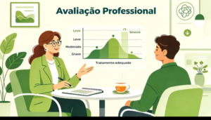 Como os profissionais avaliam a gravidade da depressão?